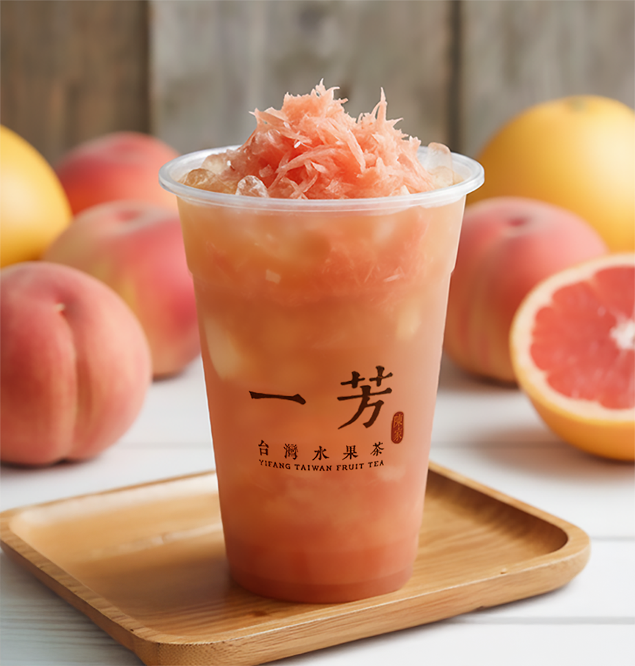 Peach Grapefruit Green Tea