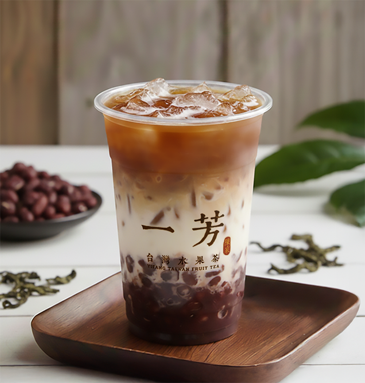 Red Bean Black Tea Latte