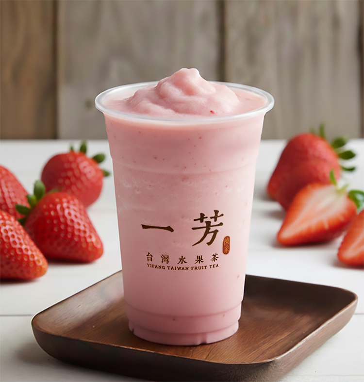 Strawberry Milk Frappe